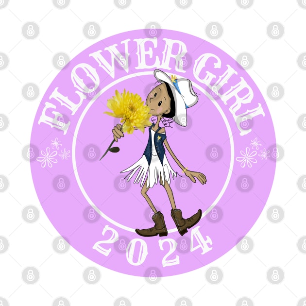 Flower Girl 2024 by AuburnQuailart