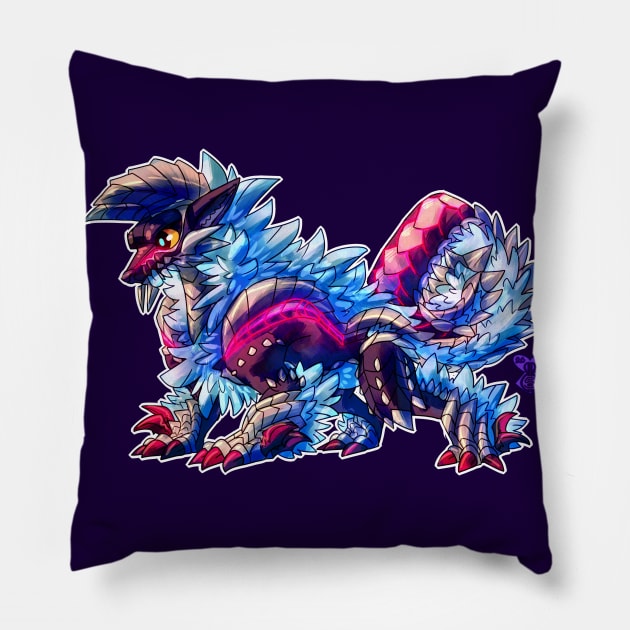 frigid styg zig Pillow by BeatBawksStudio