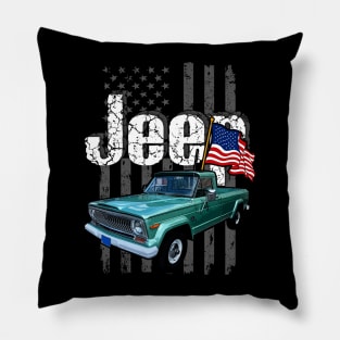 Jeep Gladiator J series Jeepcar JEEP Flag Pillow