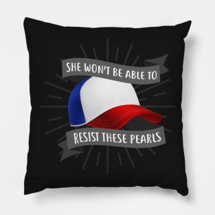 She won't be able to resist these pearls Pillow