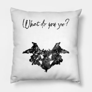 Rorschach inkblot test Pillow