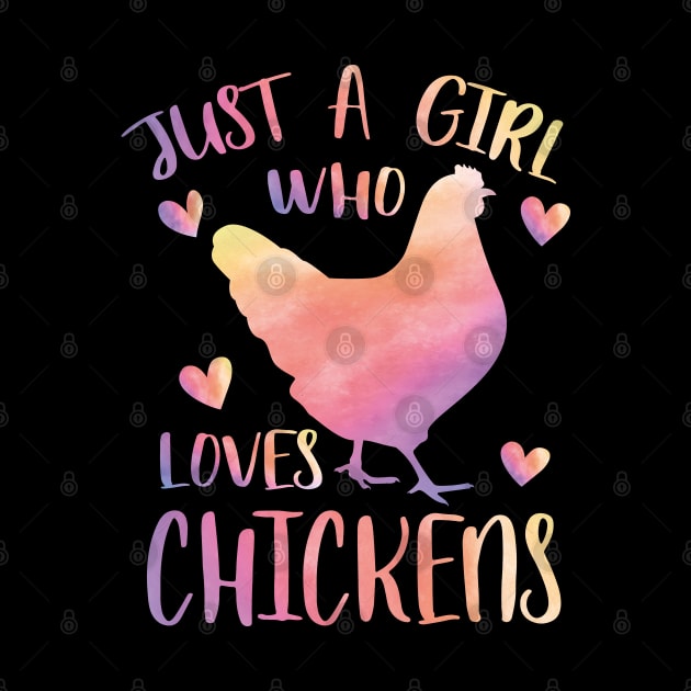 Just a girl who loves Chickens by PrettyPittieShop