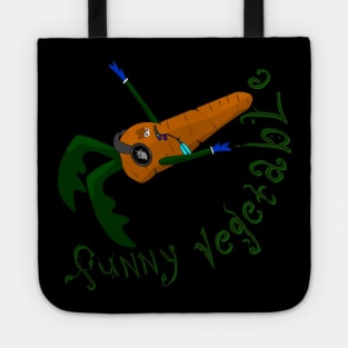 carrot-funny vagetable Tote