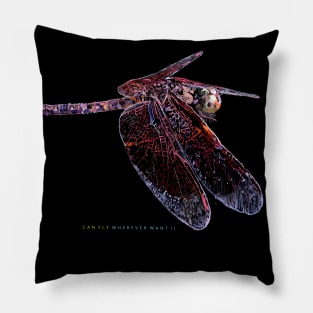 dragonfly t-shirt beautiful dragonfly  drawn dragonfly independent dragonfly graphic dragonfly hand drawn dragonfly flying dragonfly  independent insect colored dragonfly Pillow