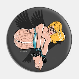 Shibari Canary Pin