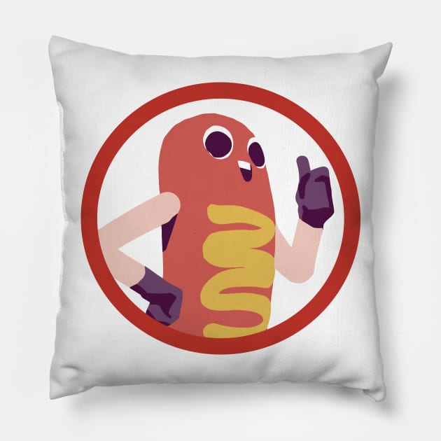 Hawt Dawg Man - Chloe Price inspired Pillow by miryinthesky