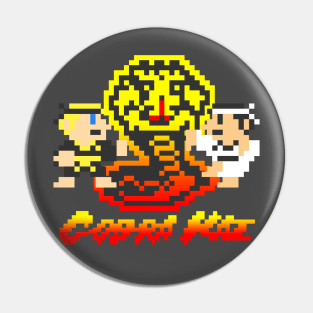 Cobra Kai Pixels Pin