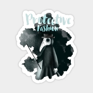 Protective like Plague Doctor Magnet