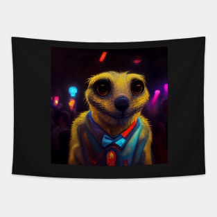 colourful meerkat 08 Tapestry