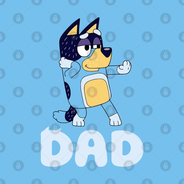 DANCING BLUEY DAD by JigongNumpuk