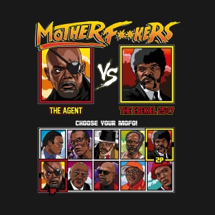 Motherf**kers - Samuel L Jackson VS - Censored T-Shirt