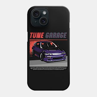 Hondaa CRX (purple) Phone Case