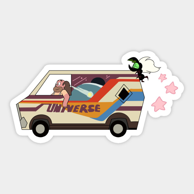 Steven Universe Van : Universe Van Adesivo Teepublic Steven | Liferisife