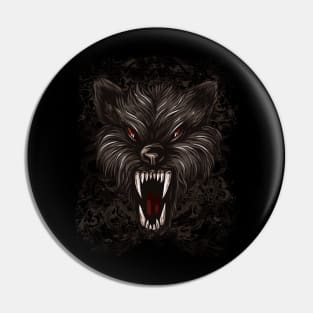 Werewolf For Halloween Pin