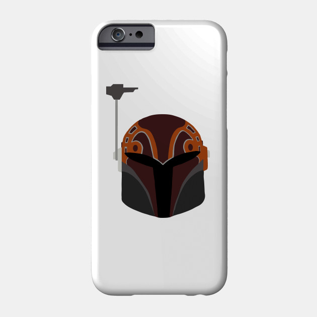 Minimalist Sabine Wren Helmet Star Wars Phone Case