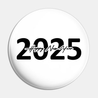 2025 Happy New Year Pin