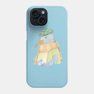 Penguin and Snow white cocktail Phone Case