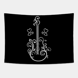 Guitar tree Tapestry