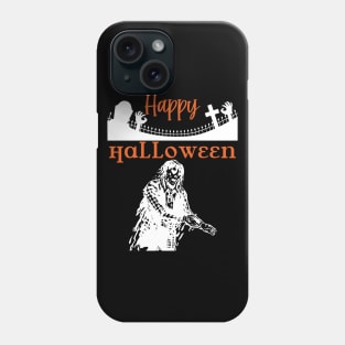 Happy Halloween Zombie Phone Case