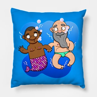 Taking A Plunge Pillow