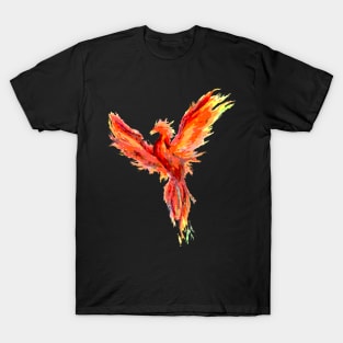 PHOENIX tattoo / Tribal art - Black and Orange' Men's T-Shirt