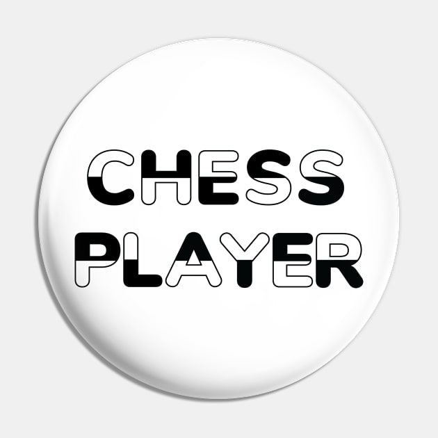 Chess Player Pin by Konsepena Artwork Studio