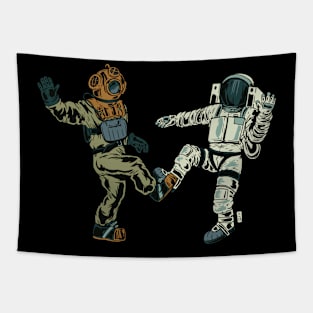 Landing Party Tapestry