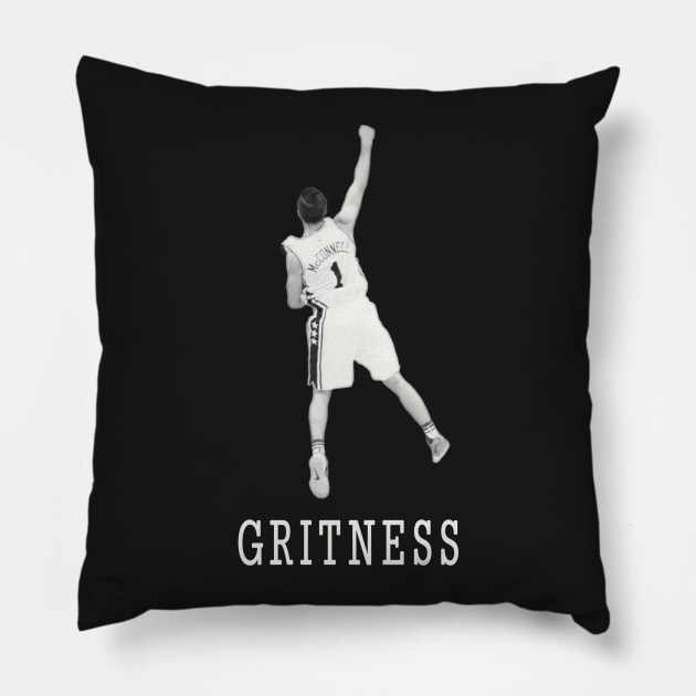 T.J. McConnell: Gritness Pillow by OptionaliTEES