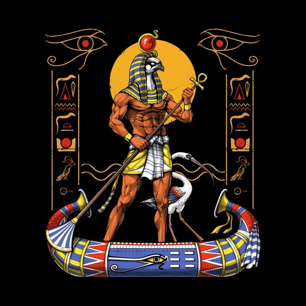 Egyptian God Ra by underheaven