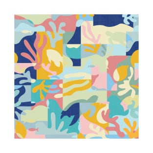 Underwater Abstraction / Pastel Shades T-Shirt