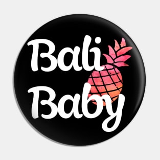 Bali Baby | Pineapple Design Pin