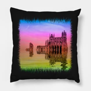 Whitby Abbey Pillow