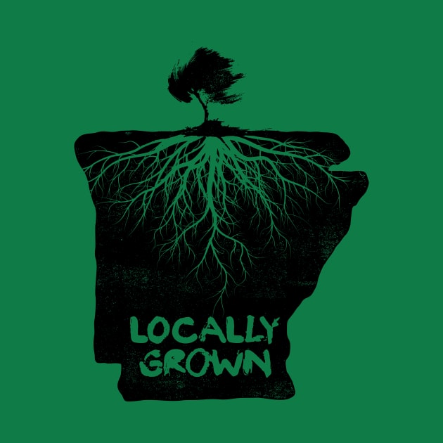 Arkansas - Locally Grown by rt-shirts