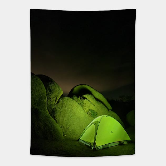 Nightime in the Desert Tapestry by tomprice