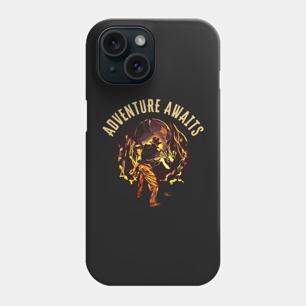 Adventure Awaits - Indy Phone Case by Fenay-Designs