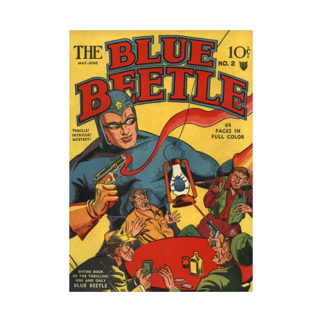 Blue Beetle II Comic Love by frankieandthemermaid