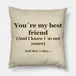 "Best friend" Pillow