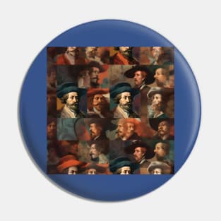 Rembrandt Paintings Mashup Pin