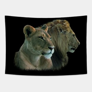 Lion - Lioness - Big Cat - Cat - Predator - Africa Tapestry