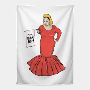 I'm Divine bitch Tapestry