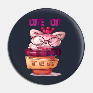 Cute Cat Animal Design Pin