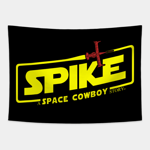 Space Cowboy Sci-fi Space Opera 90's Anime Mashup Tapestry by BoggsNicolas