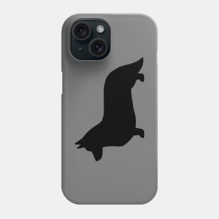 Cardigan Welsh Corgi Silhouette Phone Case