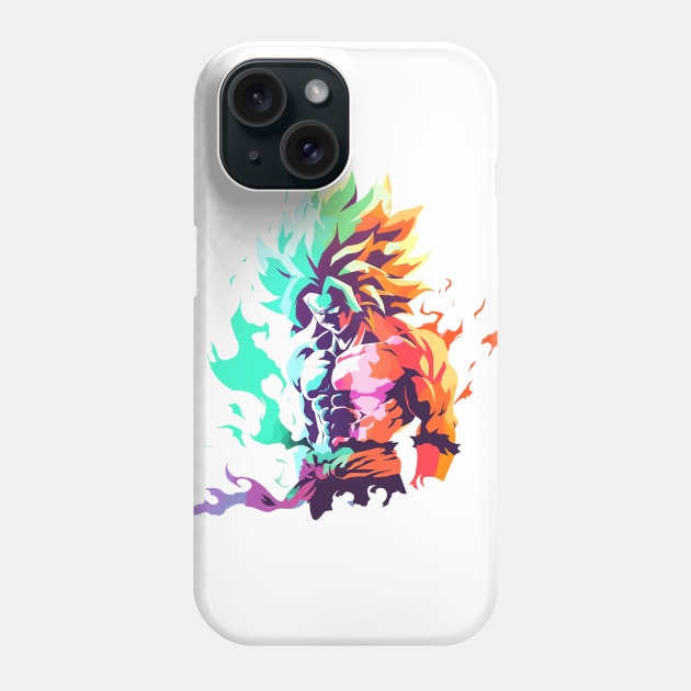 broly Phone Case by skatermoment