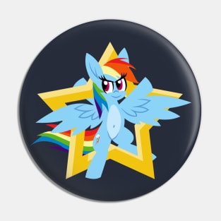 Star Rainbow Dash Pin