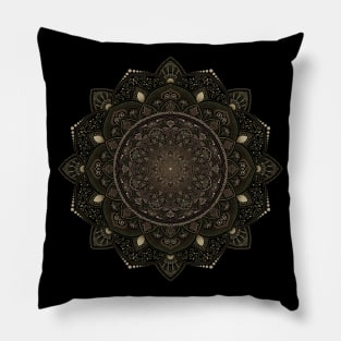 Earthtone Mandala Pillow