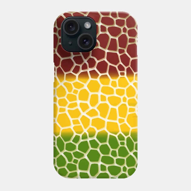 Animal Skin with African Color Style Phone Case by Tilila