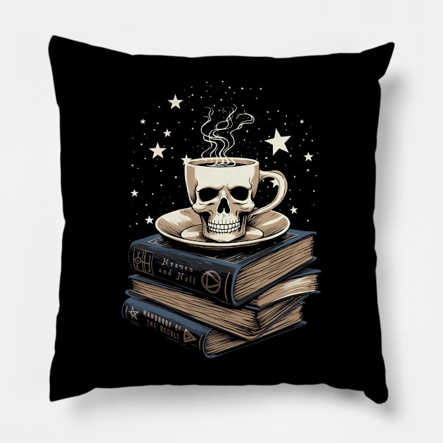 Black coffee Pillow by KIDEnia