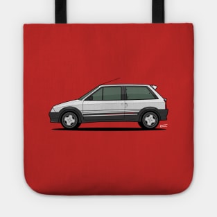 AX GTi side profile drawing Tote