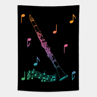 Musical Clarinet Tapestry